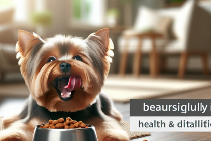 An image illustrating Yorkshire Terrier y calorías cuánta comida darle según su peso