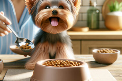 An image illustrating Yorkshire Terrier y calorías - cuánta comida darle según su peso