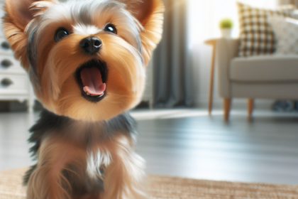 An image illustrating Por qué los Yorkshire Terrier ladran tanto y cómo controlarlo