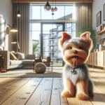 An image illustrating Yorkshire Terrier en departamento - consejos prácticos para Chile