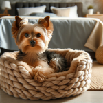 An image illustrating Cómo enseñar a un Yorkshire Terrier a no subirse a la cama