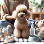 An image illustrating Poodle adulto cuidados y alimentación según su edad