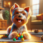 An image illustrating Qué actividades mentales estimulan a un Yorkshire Terrier