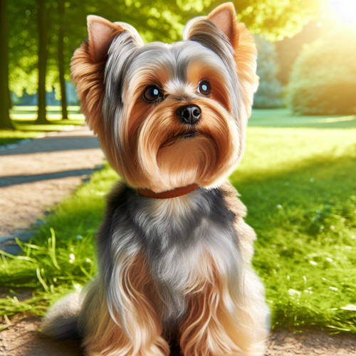 An image illustrating Cómo enseñar a tu Yorkshire Terrier a quedarse quieto