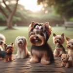 An image illustrating Qué hacer si tu Yorkshire Terrier muerde otros perros