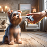 An image illustrating Cómo usar clicker training con Yorkshire Terrier