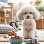 An image illustrating Poodle adulto cuidados y alimentación según su edad