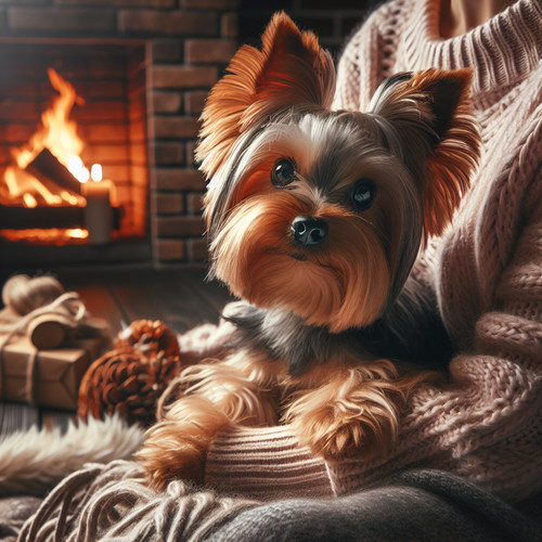 An image illustrating Cómo educar a un Yorkshire Terrier adoptado adulto