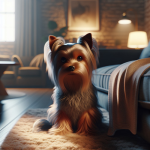 An image illustrating Qué señales muestran estrés en tu Yorkshire Terrier