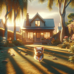 An image illustrating Qué hacer si tu Yorkshire Terrier se escapa del patio