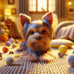 An image illustrating Qué rutinas ayudan a un Yorkshire Terrier nervioso