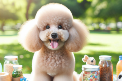 An image illustrating Poodle adulto cuidados y alimentacion segun su edad