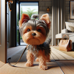 An image illustrating Qué hacer si tu Yorkshire Terrier no quiere salir a pasear