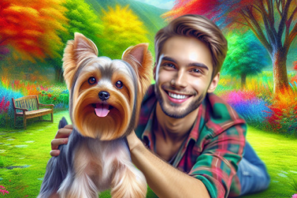 An image illustrating Cómo usar juegos para fortalecer el vínculo con tu Yorkshire Terrier