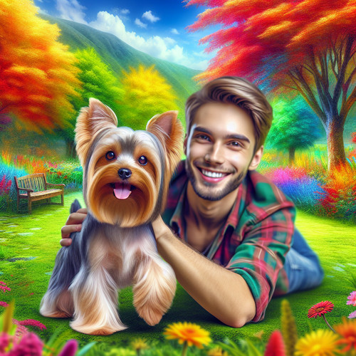 An image illustrating Cómo usar juegos para fortalecer el vínculo con tu Yorkshire Terrier