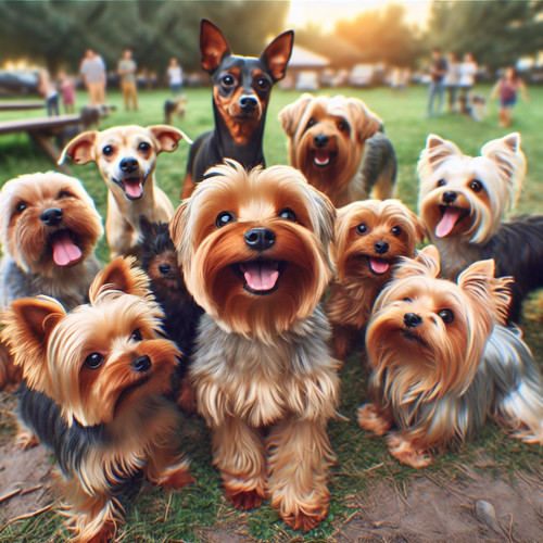 An image illustrating Qué razas se llevan mejor con un Yorkshire Terrier