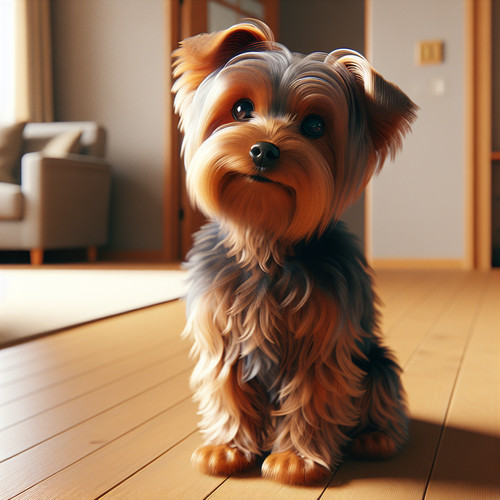 An image illustrating Cómo enseñarle a tu Yorkshire Terrier a esperar su turno