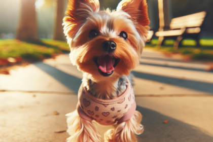 An image illustrating Qué rutinas ayudan a Yorkshire Terrier mayores a mantenerse activos