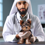 An image illustrating Qué hacer si tu Yorkshire Terrier muerde al veterinario