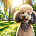 An image illustrating Poodle adulto cuidados y alimentación según su edad