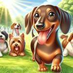 An image illustrating Tips para socializar a tu Dachshund con otros perros