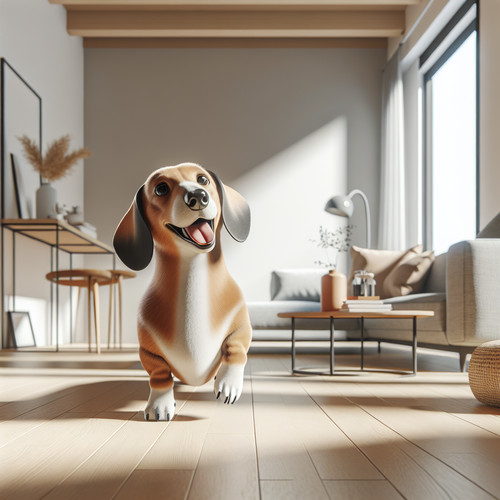 An image illustrating Qué necesita un Dachshund para vivir en departamento