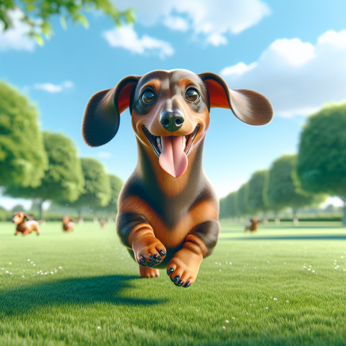 An image illustrating Cuánto ejercicio diario necesita un Dachshund