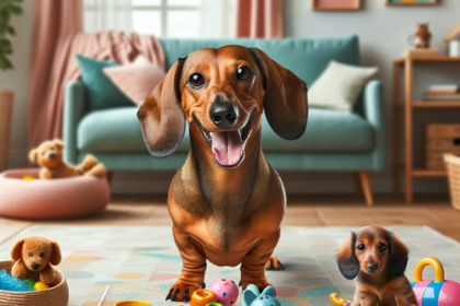 An image illustrating Mejores juguetes para Dachshund según su edad