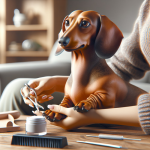 An image illustrating Cómo cortar las uñas de tu Dachshund sin estrés