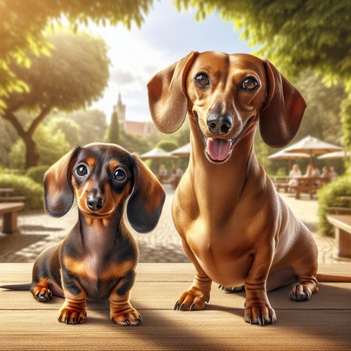An image illustrating Diferencias entre Dachshund mini y estándar