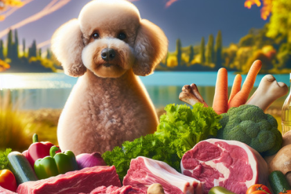 An image illustrating Guía de alimentación BARF para Poodles en Chile