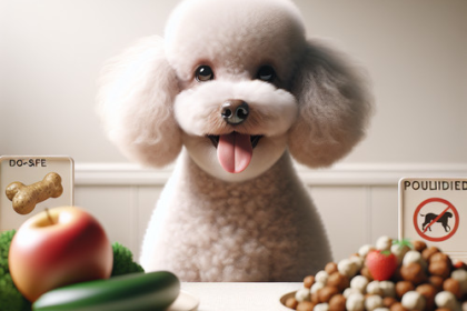 An image illustrating Los alimentos prohibidos para un Poodle