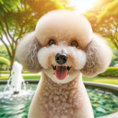 An image illustrating Cómo mantener fresco a tu Poodle en verano