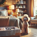 An image illustrating Cómo enseñar a un Poodle a no subirse a la cama