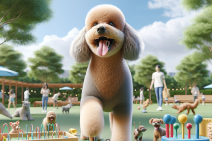 An image illustrating Cómo estimular mentalmente a tu Poodle