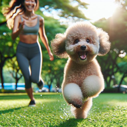 An image illustrating Cuánto ejercicio necesita un Poodle Miniatura