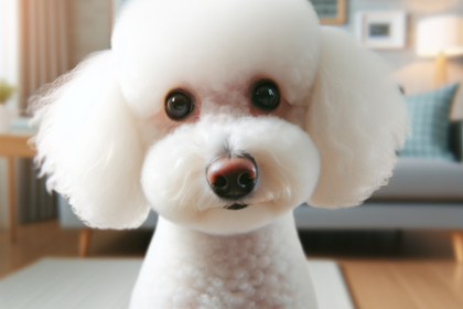 An image illustrating Cómo evitar las manchas en los ojos del Poodle