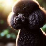 An image illustrating Poodle negro - consejos para cuidar su pelaje