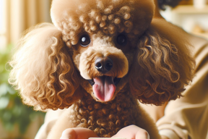 An image illustrating Cómo cuidar los rizos de un Poodle sin productos caros