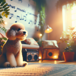 An image illustrating Qué música calma a un Poodle nervioso