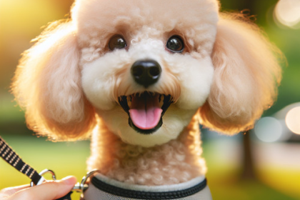 An image illustrating Cómo elegir el arnés perfecto para un Poodle