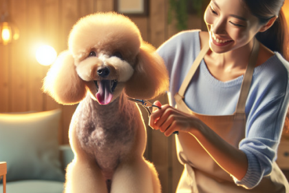 An image illustrating Consejos para cortar el pelo a tu Poodle en casa
