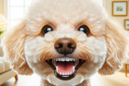 An image illustrating Cómo cuidar los dientes de un Poodle Miniatura