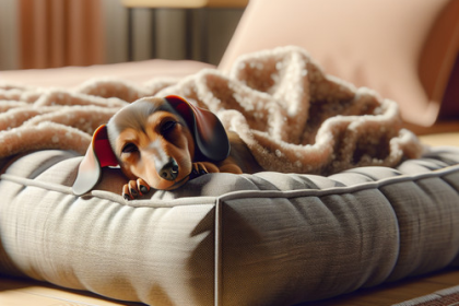 An image illustrating El mejor tipo de cama para un Dachshund