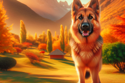 An image illustrating Guía de vacunación del Pastor Alemán en Chile