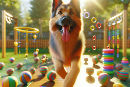 An image illustrating Mejores juguetes para Pastor Alemán activos