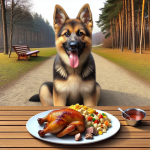 An image illustrating Qué proteína es mejor para Pastor Alemán pollo o cordero