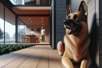 An image illustrating Cómo entrenar a un Pastor Alemán para proteger la casa