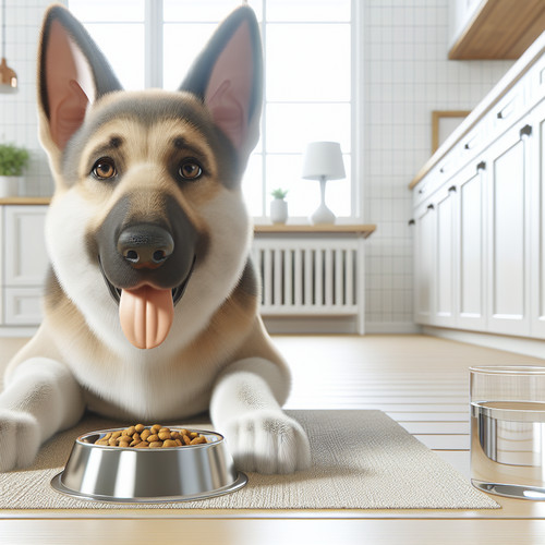 An image illustrating Qué hacer si tu Pastor Alemán sufre de diarrea