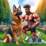 An image illustrating Qué hacer si tu Pastor Alemán tiene sobrepeso